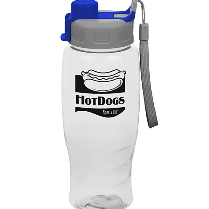 Clear Impact Comfort Grip Bottle with Quick Snap Lid - 27 oz.