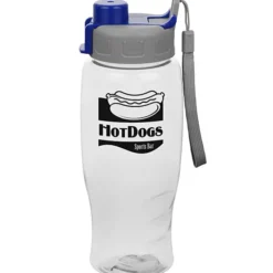 Clear Impact Comfort Grip Bottle with Quick Snap Lid - 27 oz.