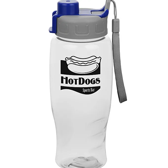 Clear Impact Comfort Grip Bottle with Quick Snap Lid - 27 oz.