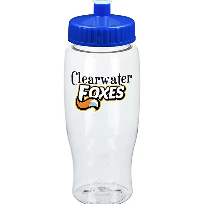 Clear Impact Comfort Grip Bottle - 27 oz. - Full Color