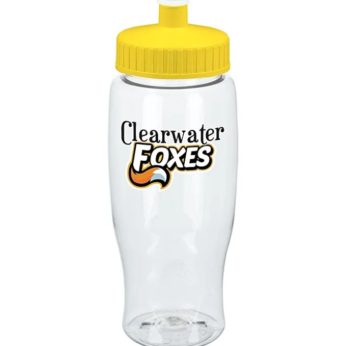 Clear Impact Comfort Grip Bottle - 27 oz. - Full Color