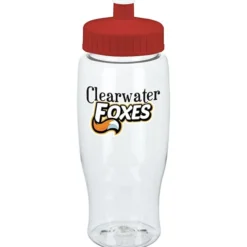 Clear Impact Comfort Grip Bottle - 27 oz. - Full Color