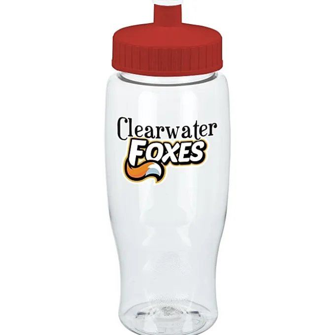 Clear Impact Comfort Grip Bottle - 27 oz. - Full Color
