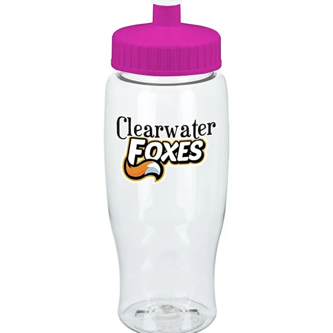 Clear Impact Comfort Grip Bottle - 27 oz. - Full Color