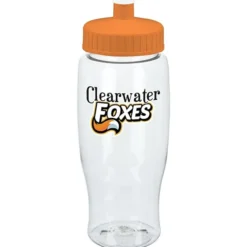 Clear Impact Comfort Grip Bottle - 27 oz. - Full Color