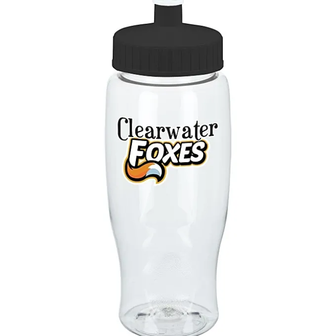 Clear Impact Comfort Grip Bottle - 27 oz. - Full Color