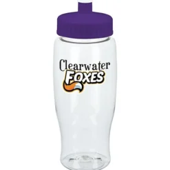 Clear Impact Comfort Grip Bottle - 27 oz. - Full Color