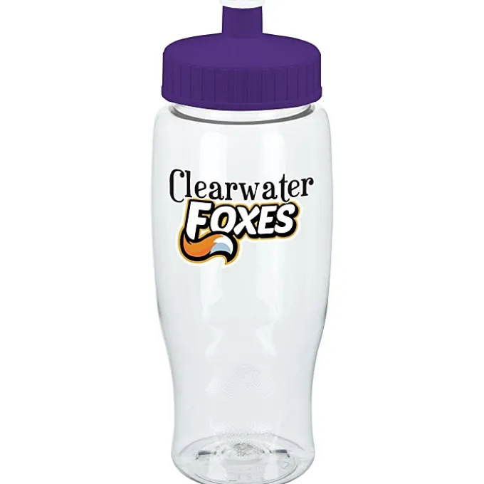Clear Impact Comfort Grip Bottle - 27 oz. - Full Color