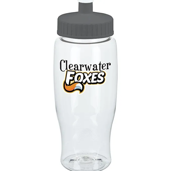 Clear Impact Comfort Grip Bottle - 27 oz. - Full Color