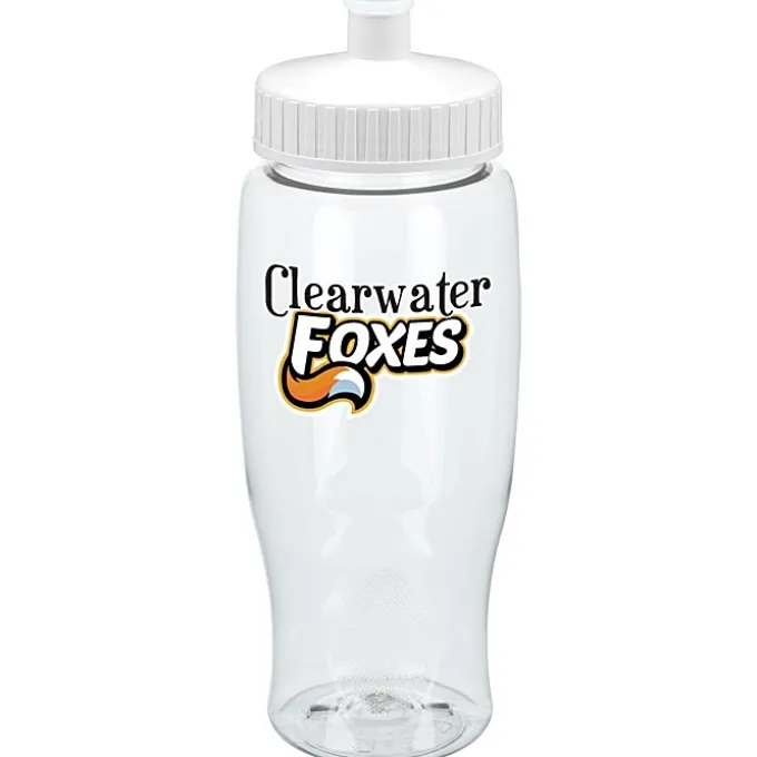 Clear Impact Comfort Grip Bottle - 27 oz. - Full Color