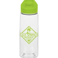 Clear Impact Flair Bottle with Flip Carry Lid - 26 oz