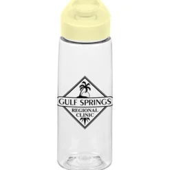 Clear Impact Flair Bottle with Flip Carry Lid - 26 oz