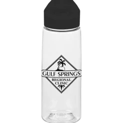Clear Impact Flair Bottle with Flip Carry Lid - 26 oz