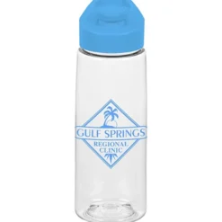 Clear Impact Flair Bottle with Flip Carry Lid - 26 oz