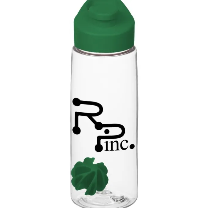 Clear Impact Flair Bottle with Flip Carry Lid - 26 oz - Shaker