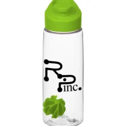 Clear Impact Flair Bottle with Flip Carry Lid - 26 oz - Shaker