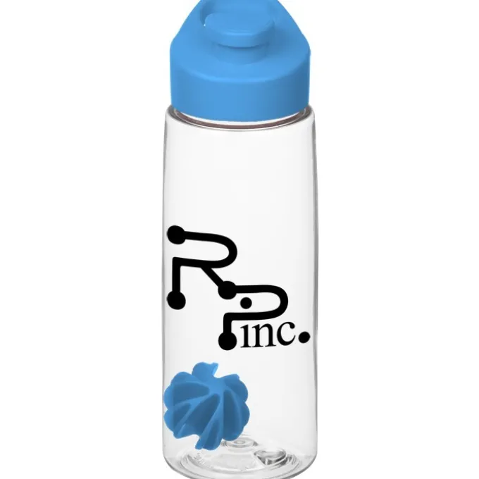 Clear Impact Flair Bottle with Flip Carry Lid - 26 oz - Shaker