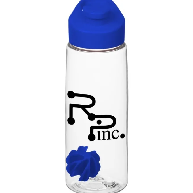 Clear Impact Flair Bottle with Flip Carry Lid - 26 oz - Shaker