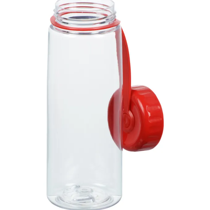 Clear Impact Flair Bottle with Tethered Lid - 26 oz
