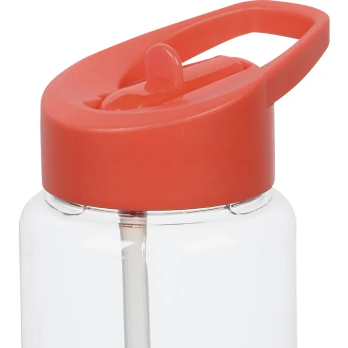 Clear Impact Guzzler Sport Bottle with Flip Straw Lid - 32 oz