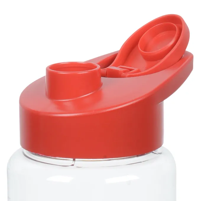 Clear Impact Guzzler Sport Bottle with Flip Carry Lid - 32 oz