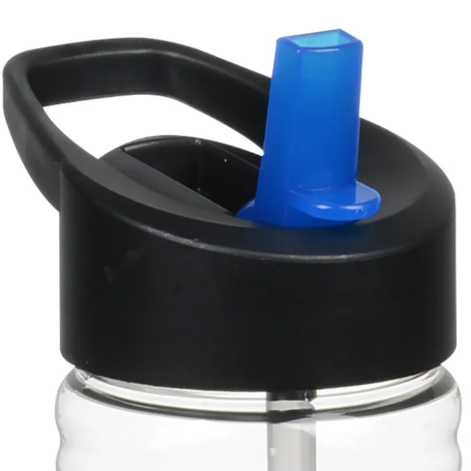 Clear Impact Halcyon Water Bottle with Two-Tone Flip Straw Lid - 24 oz