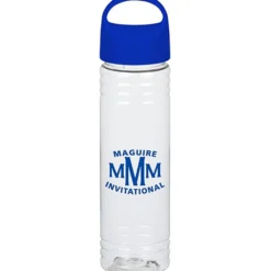 Clear Impact Halcyon Water Bottle with Oval Crest Lid - 24 oz