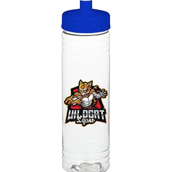 Clear Impact Halcyon Water Bottle - 24 oz - Full Color