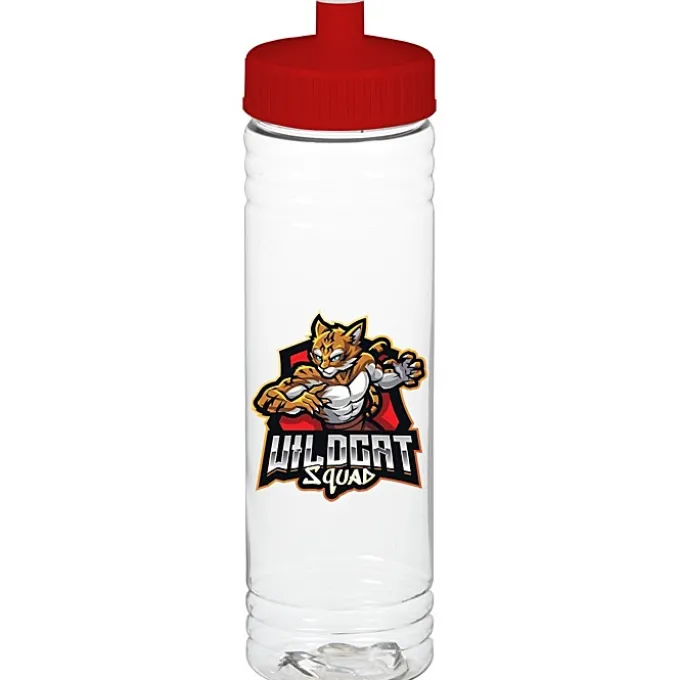 Clear Impact Halcyon Water Bottle - 24 oz - Full Color