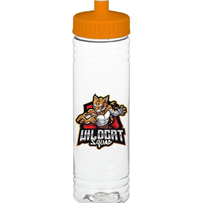 Clear Impact Halcyon Water Bottle - 24 oz - Full Color