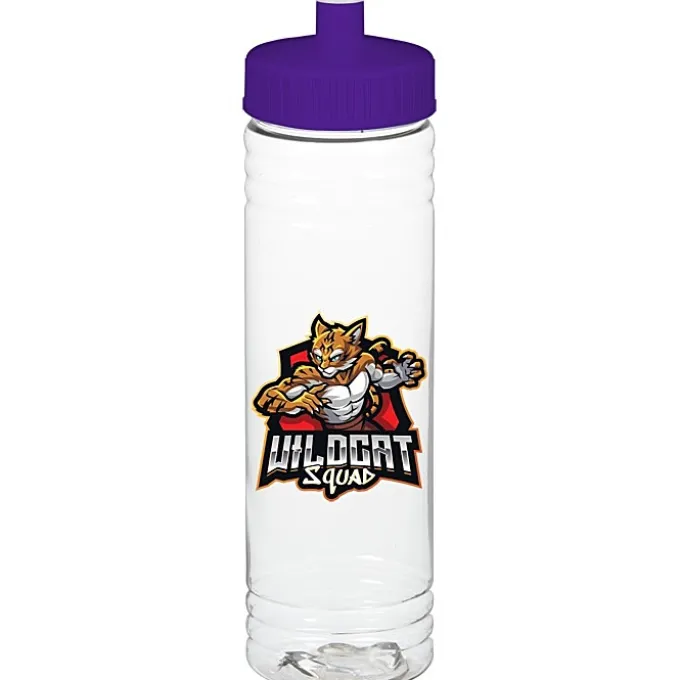 Clear Impact Halcyon Water Bottle - 24 oz - Full Color