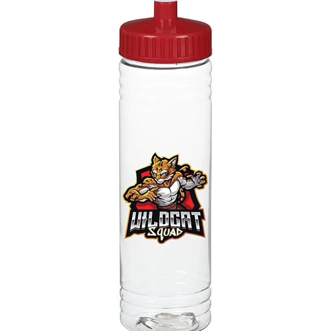 Clear Impact Halcyon Water Bottle - 24 oz - Full Color