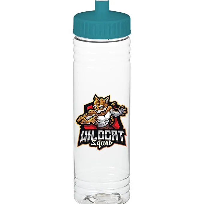 Clear Impact Halcyon Water Bottle - 24 oz - Full Color