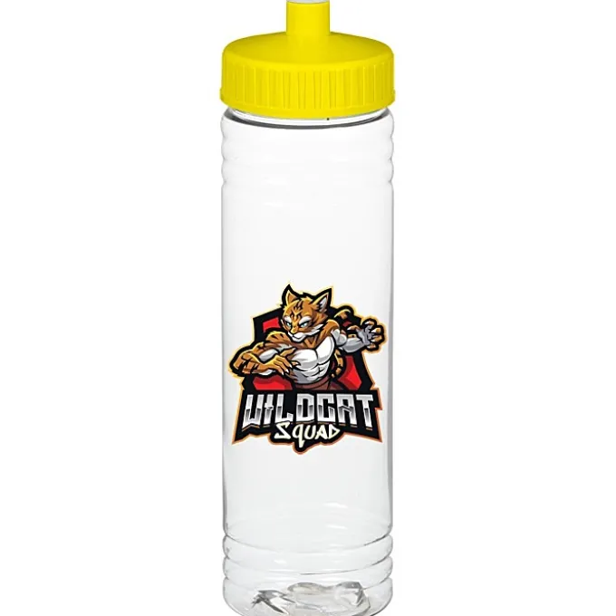 Clear Impact Halcyon Water Bottle - 24 oz - Full Color
