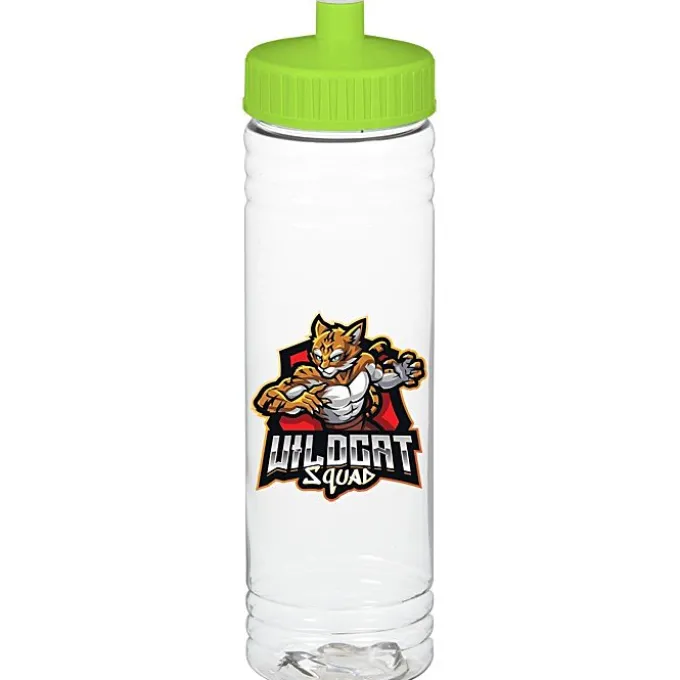Clear Impact Halcyon Water Bottle - 24 oz - Full Color