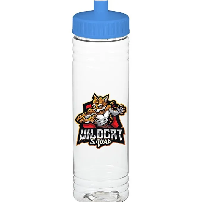 Clear Impact Halcyon Water Bottle - 24 oz - Full Color