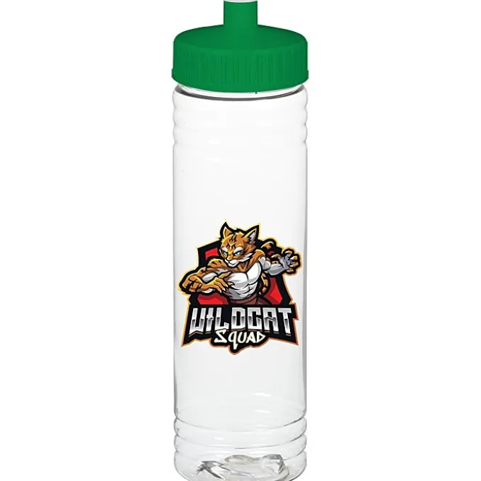 Clear Impact Halcyon Water Bottle - 24 oz - Full Color