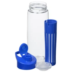 Clear Impact Infuser Flair Bottle with Flip Carry Lid - 26 oz