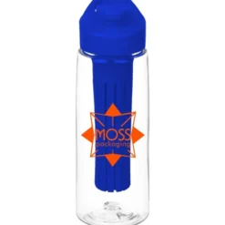 Clear Impact Infuser Flair Bottle with Flip Carry Lid - 26 oz