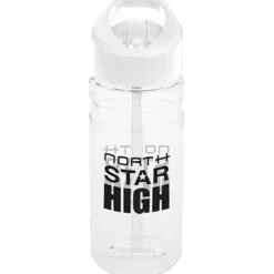 Clear Impact Line Up Bottle with Flip Straw Lid - 20 oz