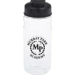 Clear Impact Line Up Bottle with Flip Lid - 20 oz