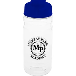 Clear Impact Line Up Bottle with Flip Lid - 20 oz