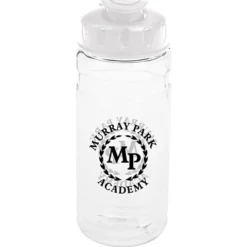 Clear Impact Line Up Bottle with Flip Lid - 20 oz