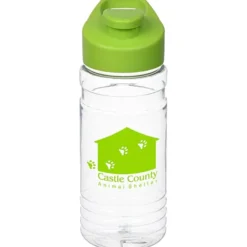 Clear Impact Line Up Bottle with Flip Carry Lid - 20 oz