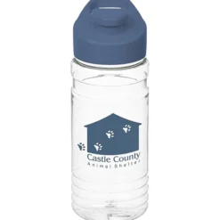 Clear Impact Line Up Bottle with Flip Carry Lid - 20 oz