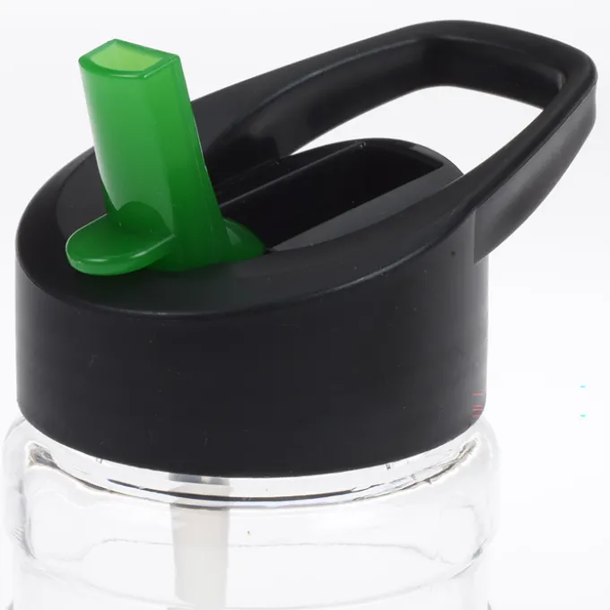 Clear Impact Line Up Bottle with Two-Tone Flip Straw Lid - 20 oz