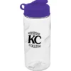 Clear Impact Mini Mountain Bottle with Flip Lid - 22 oz