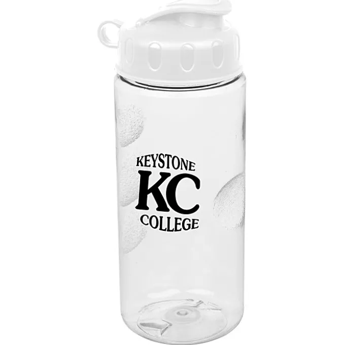 Clear Impact Mini Mountain Bottle with Flip Lid - 22 oz