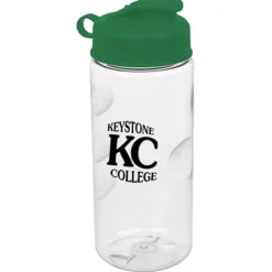 Clear Impact Mini Mountain Bottle with Flip Lid - 22 oz