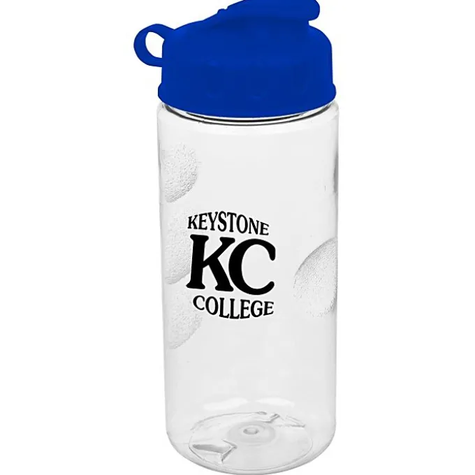 Clear Impact Mini Mountain Bottle with Flip Lid - 22 oz
